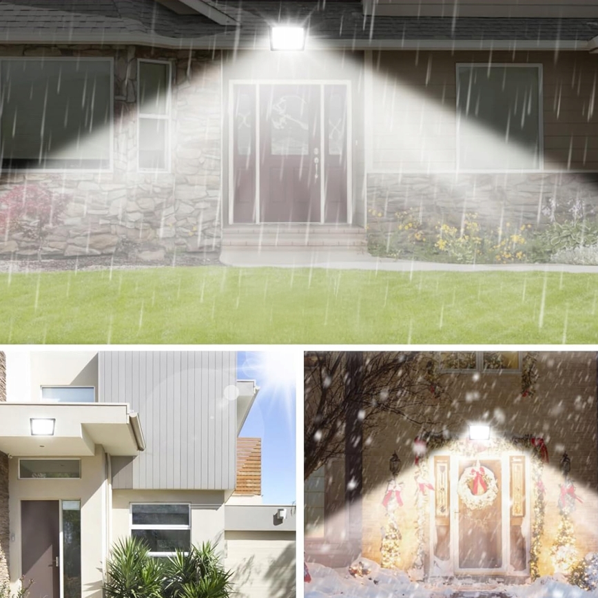 LED lauko prožektorius LED/50W/230V 4500K IP65 juodas