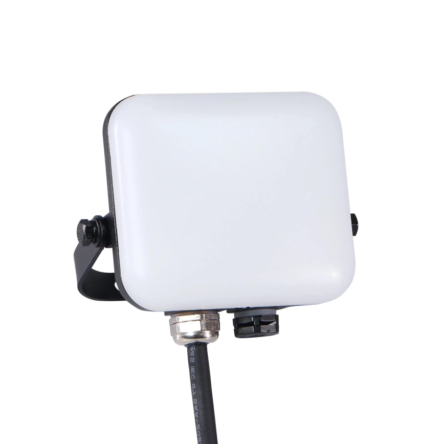 LED lauko prožektorius MILKY LED/10W/230V 4000K IP65 juoda