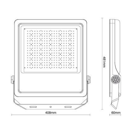 LED lauko prožektorius PROFI PLUS LED/300W/230V 5000K IP66
