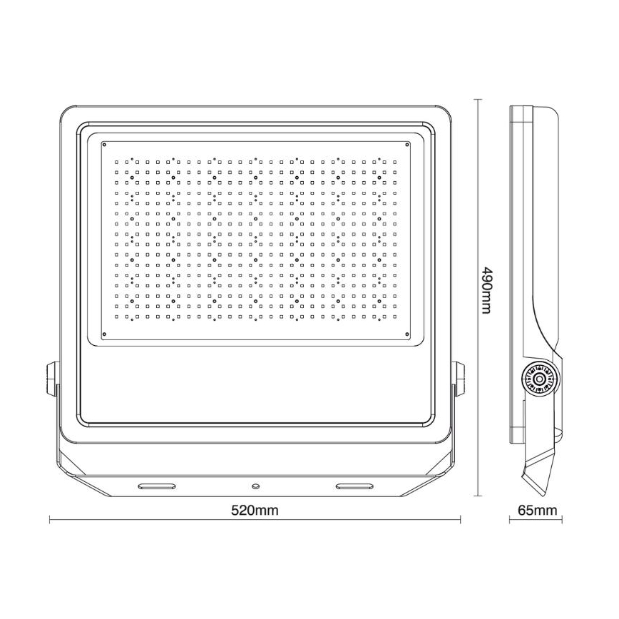 LED lauko prožektorius PROFI PLUS LED/400W/230V 5000K IP66