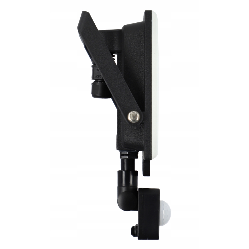 LED lauko prožektorius su judesio jutikliu LED/50W/230V 4500K IP65 juodas