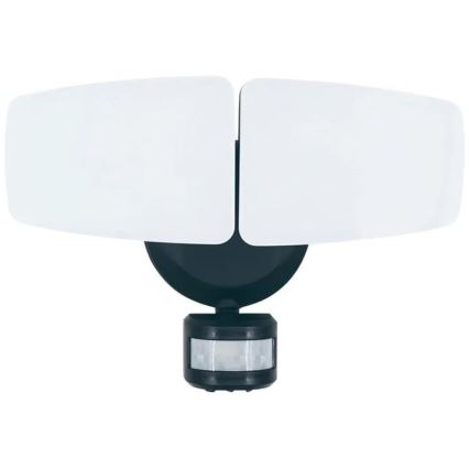 LED Lauko prožektorius su jutikliu LED/24W/230V 3000/4000/6000K IP54 antracitas