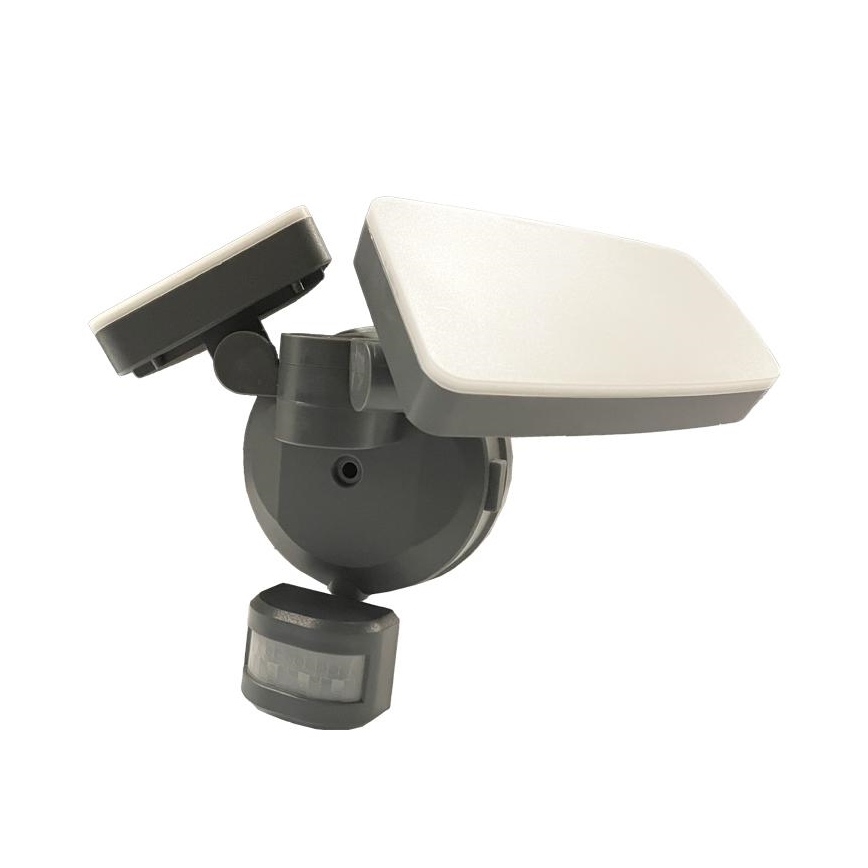 LED Lauko prožektorius su jutikliu LED/24W/230V 3000/4000/6000K IP54 antracitas