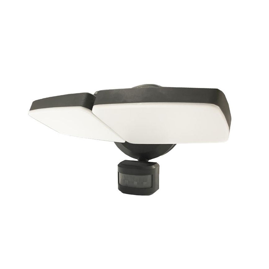 LED Lauko prožektorius su jutikliu LED/24W/230V 3000/4000/6000K IP54 antracitas