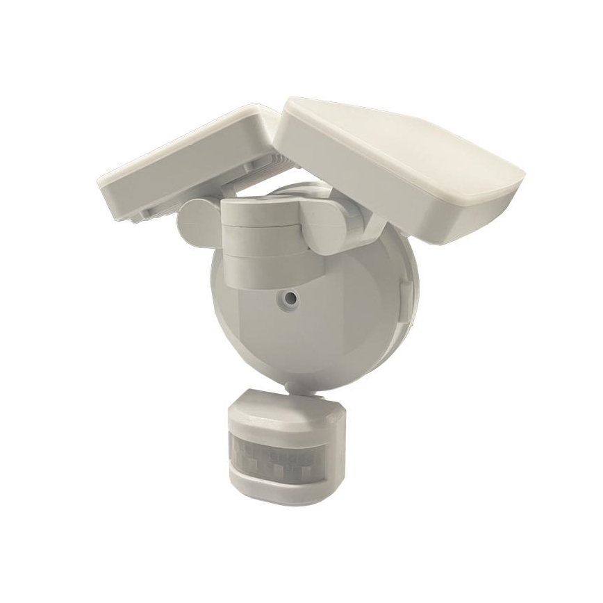 LED Lauko prožektorius su jutikliu LED/24W/230V 3000/4000/6000K IP54 balta