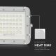 LED Lauko šviesos reguliavimas saulės Prožektoriaus šviestuvas LED/10W/3,2V IP65 4000K balta + nuotolinio valdymo pultas