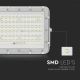 LED Lauko šviesos reguliavimas saulės Prožektoriaus šviestuvas LED/15W/3,2V IP65 4000K balta + nuotolinio valdymo pultas