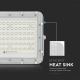 LED Lauko šviesos reguliavimas saulės Prožektoriaus šviestuvas LED/15W/3,2V IP65 4000K balta + nuotolinio valdymo pultas