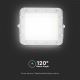 LED Lauko šviesos reguliavimas saulės Prožektoriaus šviestuvas LED/6W/3,2V IP65 4000K balta + nuotolinio valdymo pultas