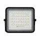 LED Lauko šviesos reguliavimas saulės Prožektoriaus šviestuvas LED/6W/3,2V IP65 6400K juoda + nuotolinio valdymo pultas