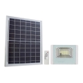 LED Lauko saulės prožektorius LED/12W/3,2V IP65 6400K 20000 mAh + nuotolinis valdymas