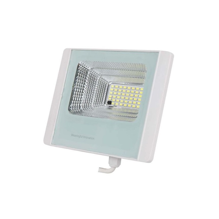 LED Lauko saulės prožektorius LED/12W/3,2V IP65 6400K + nuotolinio valdymo pultas