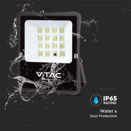 LED Lauko saulės prožektorius LED/16W/3,2V 4000K IP65 15000 mAh + nuotolinio valdymo pultas