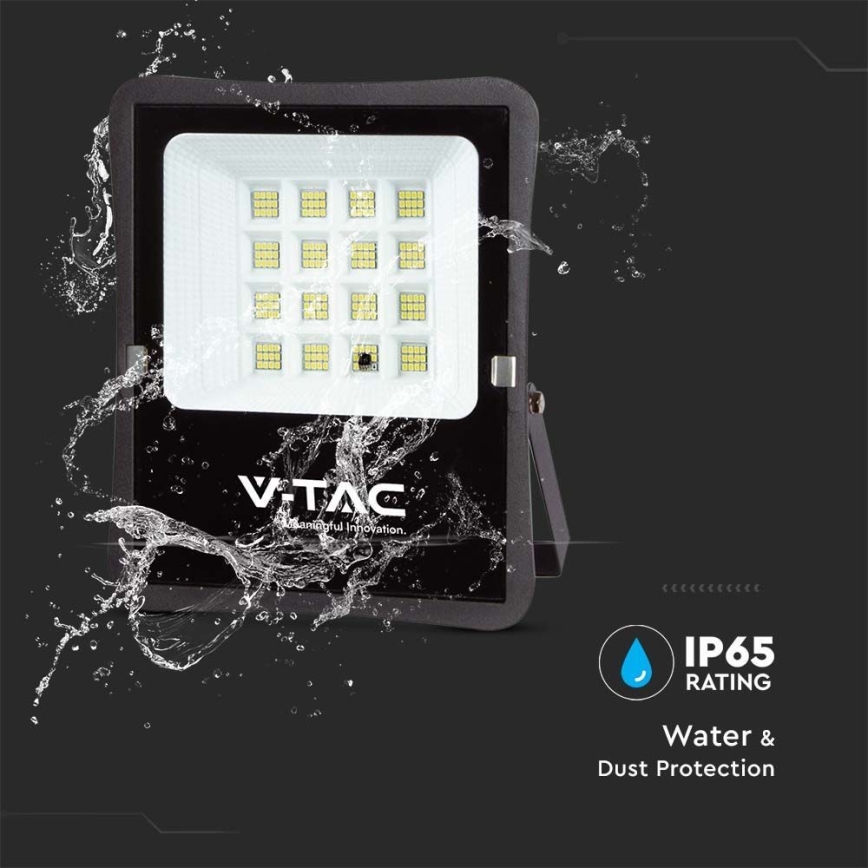 LED Lauko saulės prožektorius LED/16W/3,2V 4000K IP65 15000 mAh + nuotolinio valdymo pultas