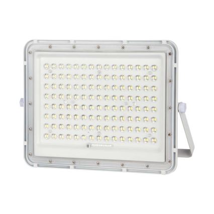 LED Lauko saulės prožektorius LED/20W/3,2V 6400K balta IP65 + nuotolinio valdymo pultas