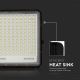 LED Lauko saulės prožektorius LED/30W/3,2V 4000K juoda IP65 + nuotolinio valdymo pultas
