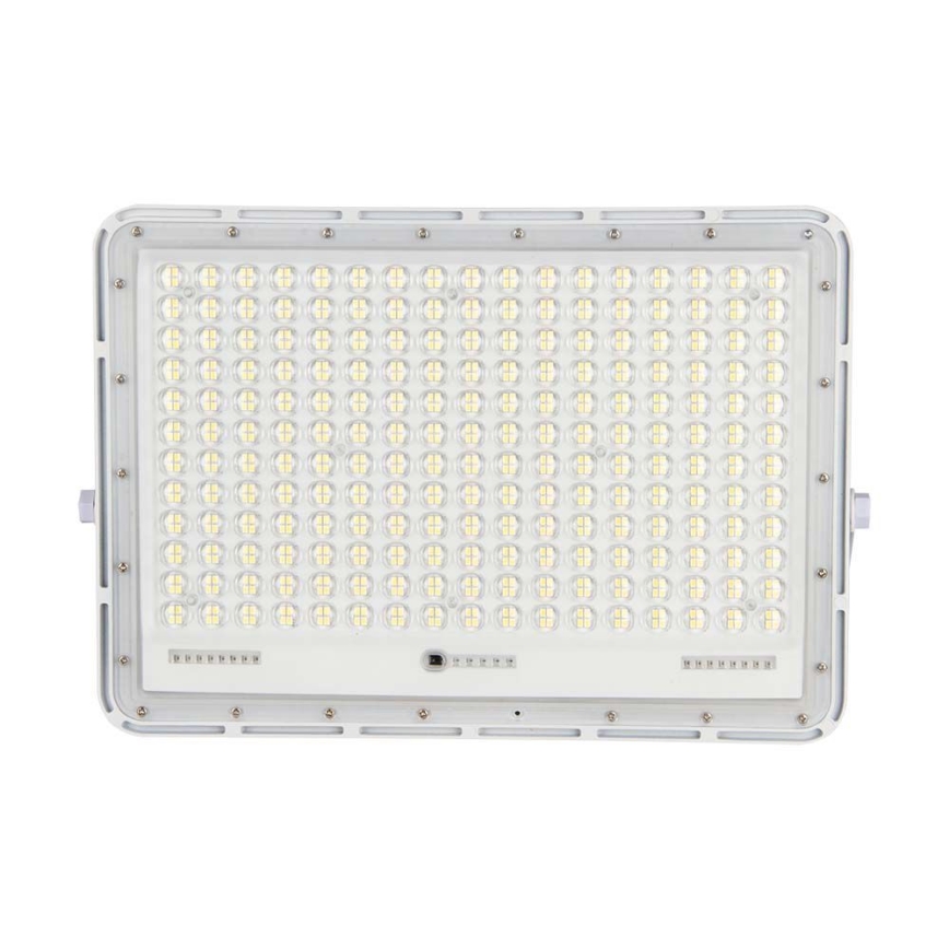 LED Lauko saulės prožektorius LED/30W/3,2V 6400K balta IP65 + nuotolinio valdymo pultas