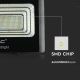 LED Lauko saulės prožektorius LED/40W/10V IP65 6000K + nuotolinio valdymo pultas