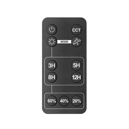 LED Lauko saulės prožektorius su jutikliu LED/30W/6,4V IP65 3000/4000K 6000 mAh + nuotolinio valdymo pultas