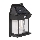 LED Lauko saulės sieninis šviestuvas su jutikliu LED/1W/230V 1200 mAh IP65