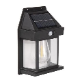 LED lauko saulės sieninis šviestuvas su jutikliu LED/1W/3,7V 1200 mAh IP65
