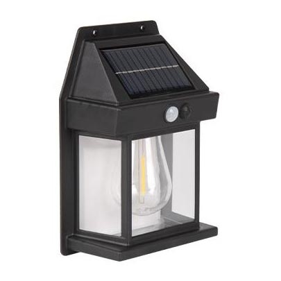 LED lauko saulės sieninis šviestuvas su jutikliu LED/1W/3,7V 1200 mAh IP65