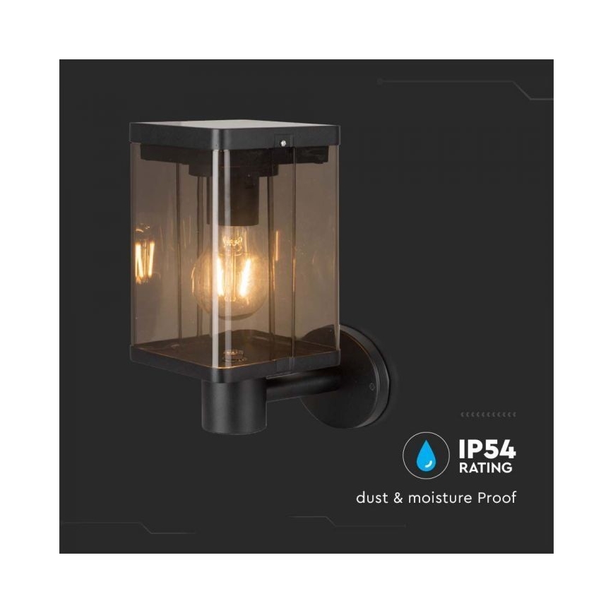 LED Lauko saulės Sieninis šviestuvas su jutikliu LED/2,5W/3,7V 3000K IP54