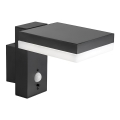 LED Lauko saulės sieninis šviestuvas su jutikliu LED/5,5W/3,7V 3000K IP54 2200 mAh