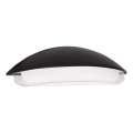 LED lauko sieninis šviestuvas ALABAMA LED/12W/230V IP54 juodas