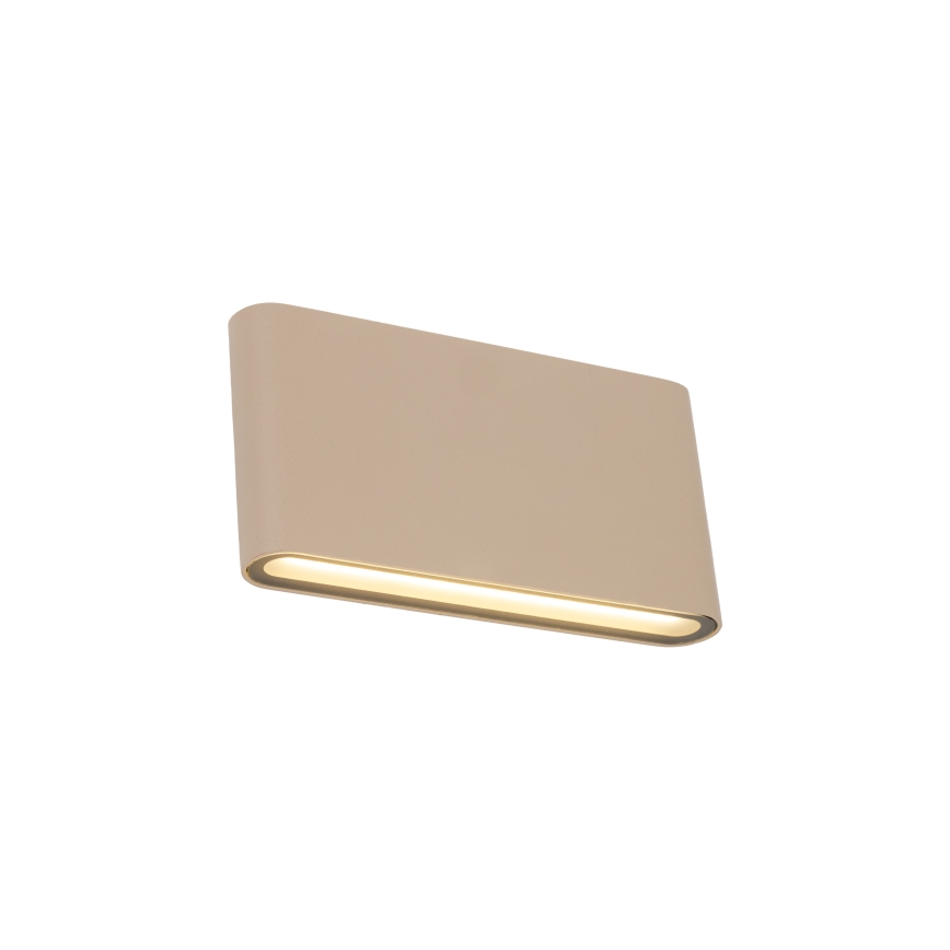 LED lauko sieninis šviestuvas ARWENA M LED/12W/230V IP54 smėlio spalvos