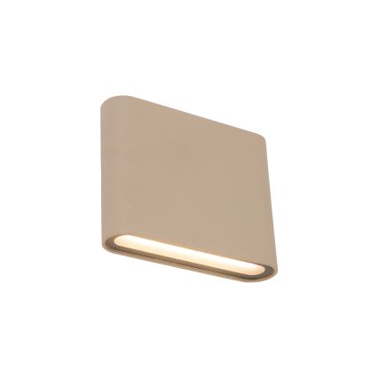 LED lauko sieninis šviestuvas ARWENA S LED/6W/230V IP54 smėlio spalvos