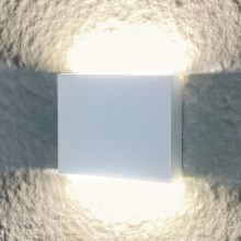 LED Lauko sieninis šviestuvas CHICAGO 2xLED/3,25W/230V IP44 baltas