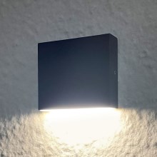 LED Lauko sieninis šviestuvas CHICAGO LED/3,5W/230V IP44 juodas