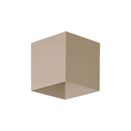 LED lauko sieninis šviestuvas CUBE LED/10W/230V IP54 smėlinė