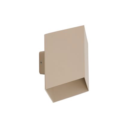 LED lauko sieninis šviestuvas CUBE LED/10W/230V IP54 smėlinė