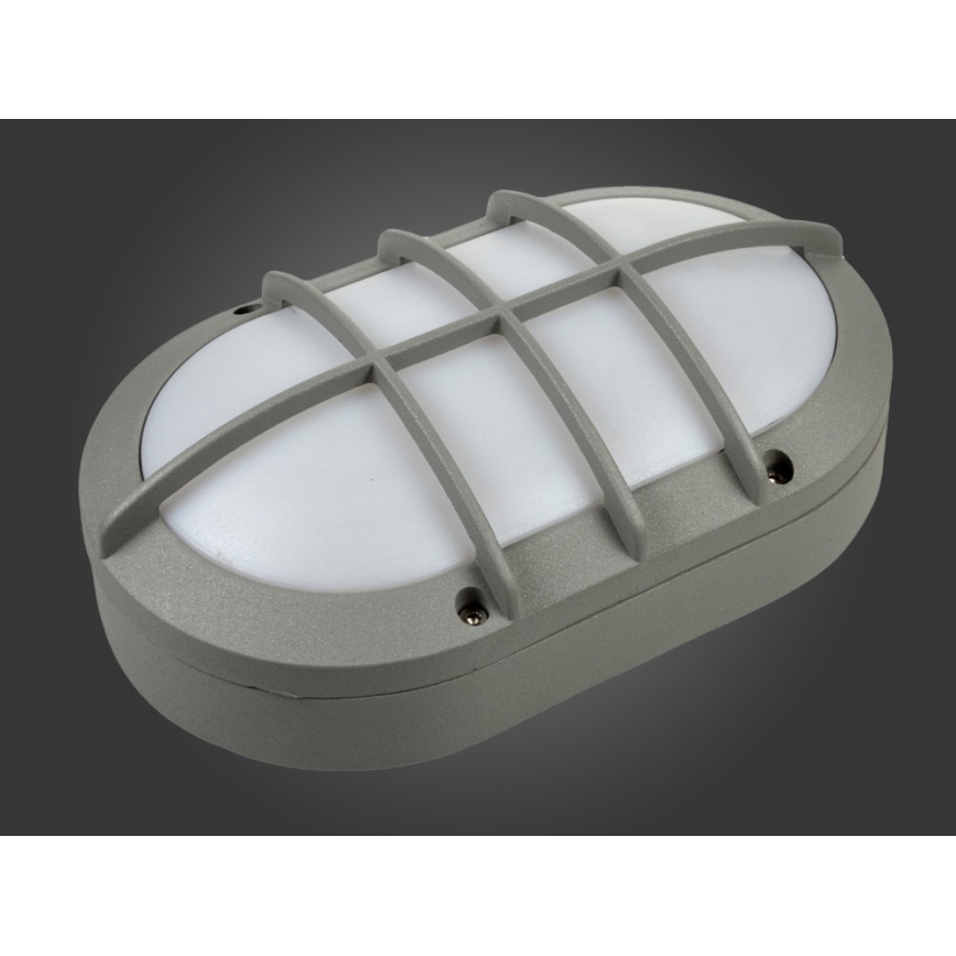 LED lauko sieninis šviestuvas FRAY LED/8W/230V IP54 pilkas