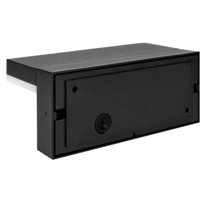 LED Lauko sieninis šviestuvas HESTIO LED/9W/230V 4000K IP44 juodas