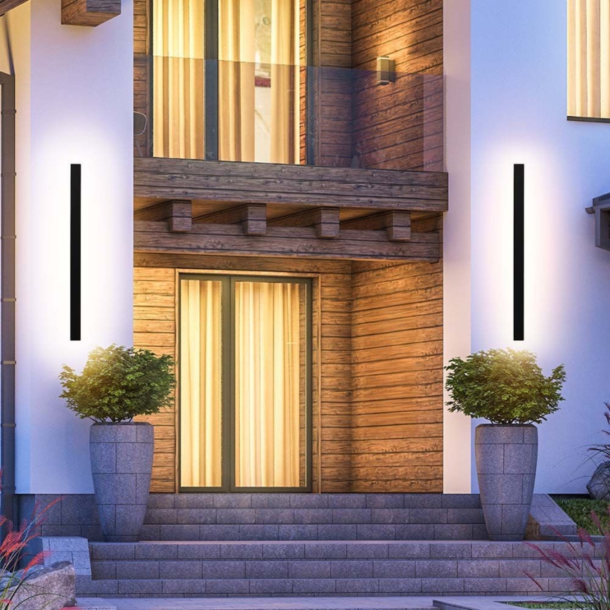 LED lauko sieninis šviestuvas LED/10W/230V 4000K IP65 51 cm antracitas