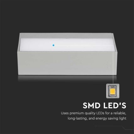 LED Lauko sieninis šviestuvas LED/12W/230V 3000K IP65