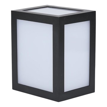 LED lauko sieninis šviestuvas LED/12W/230V 6400K IP65 juodas