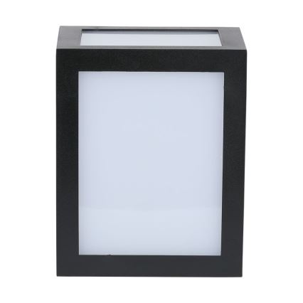 LED lauko sieninis šviestuvas LED/12W/230V 6400K IP65 juodas