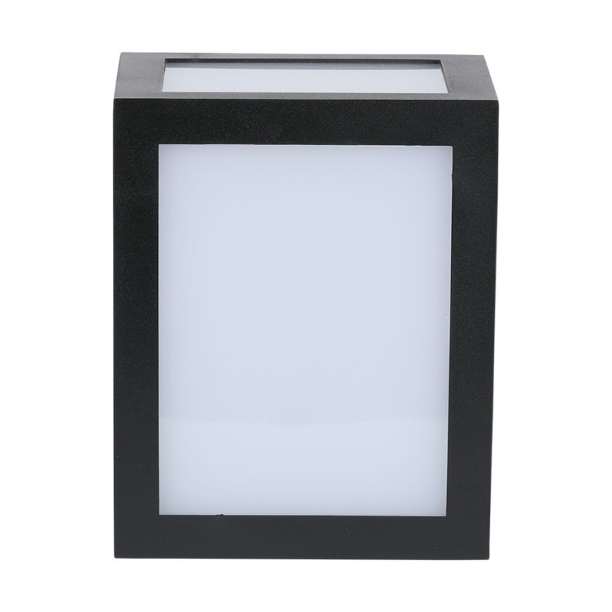 LED lauko sieninis šviestuvas LED/12W/230V 6400K IP65 juodas