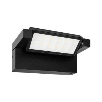 LED lauko sieninis šviestuvas LED/20W/230V 3000/4000/6500K IP54 juoda
