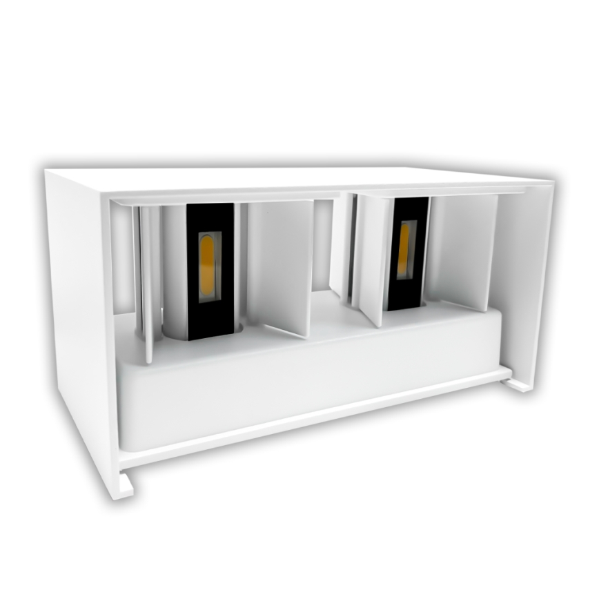 LED lauko sieninis šviestuvas LED/24W/230V 3000K IP65 baltas