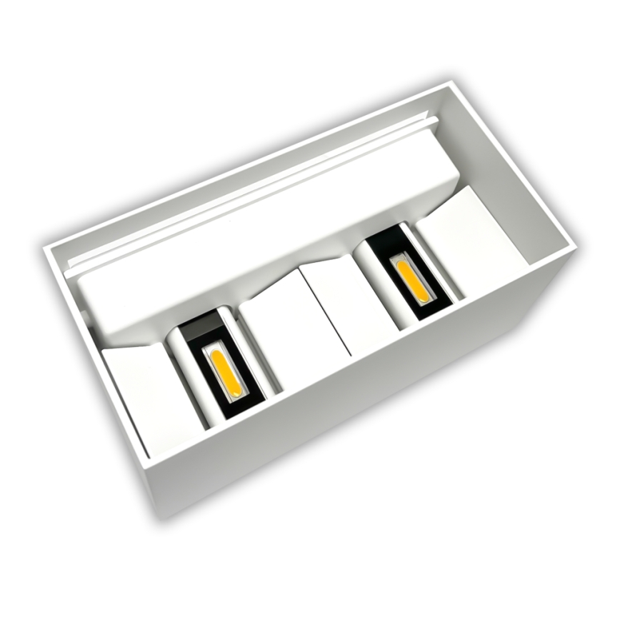 LED lauko sieninis šviestuvas LED/24W/230V 3000K IP65 baltas