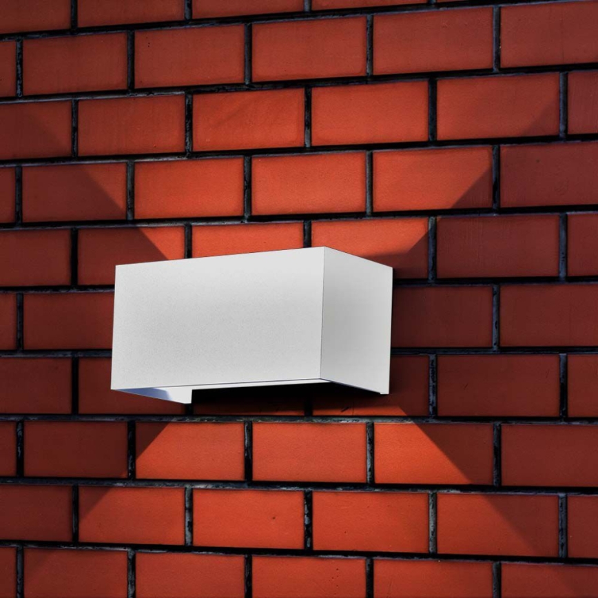 LED Lauko sieninis šviestuvas LED/24W/230V 4000K IP65 baltas