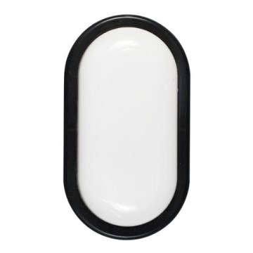 LED lauko sieninis šviestuvas LED/6W/230V IP54 juodas