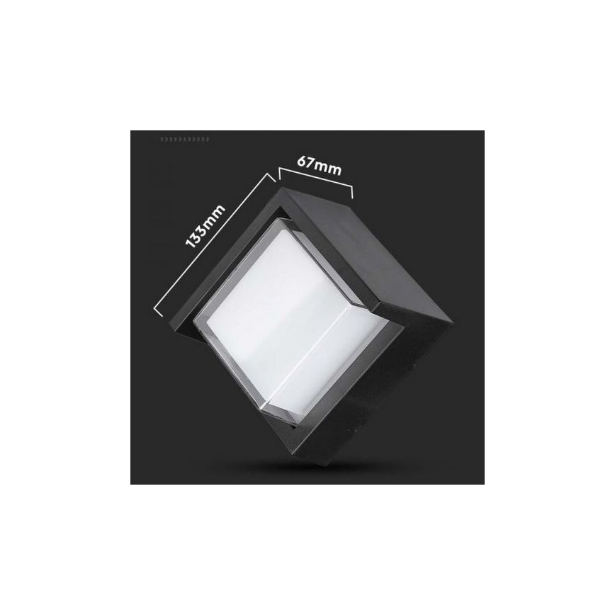 LED Lauko sieninis šviestuvas LED/7W/230V 3000K IP65