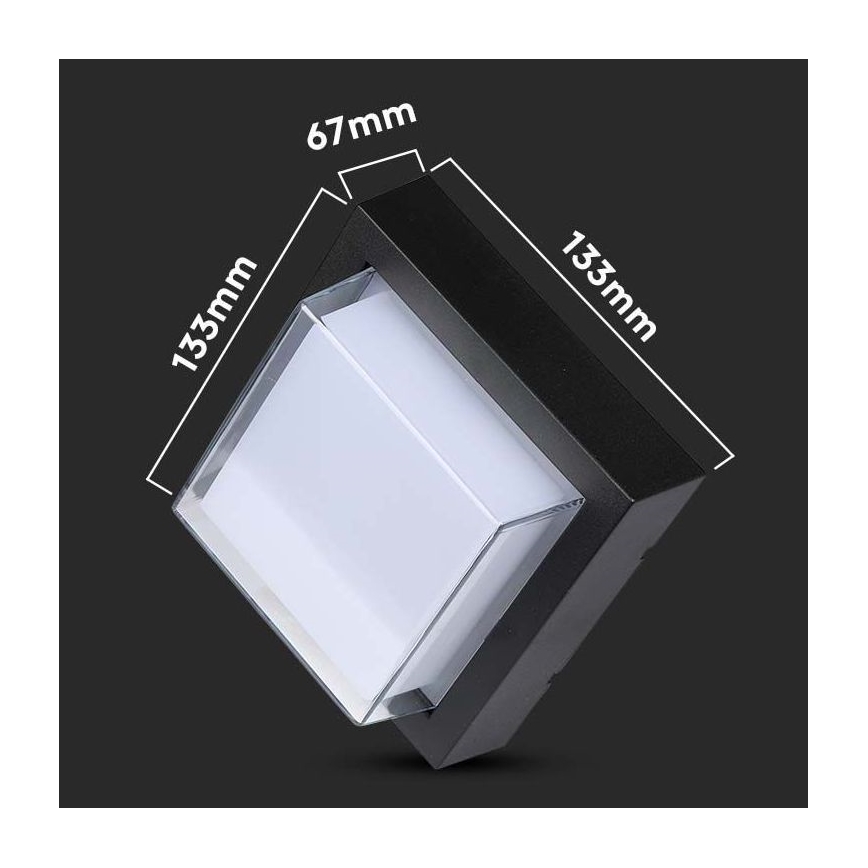 LED Lauko sieninis šviestuvas LED/7W/230V 3000K IP65