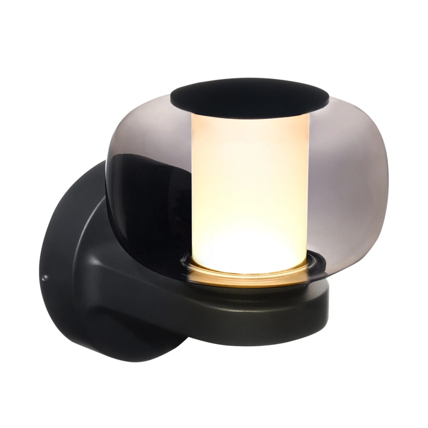 LED lauko sieninis šviestuvas MALAGA LED/12W/230V IP44 juodas